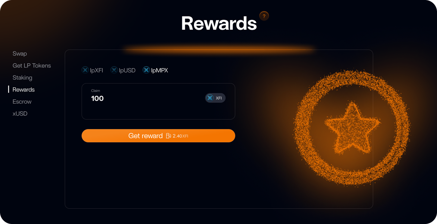 Interface de Recompensas